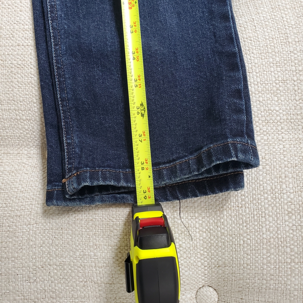 Lauren - Ralph Lauren - Lorraine -  Dark Wash - Straight Leg Jeans - Size 10 - Picture 9 of 16
